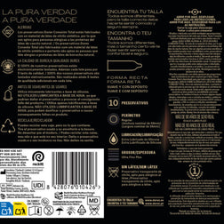 DUREX CONNEXION TOTALE XL ULTRA FINE PLUS SANS LATEX 10 UNITES