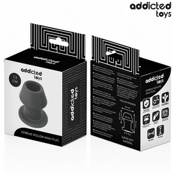 Plug tunnel ouvert silicone taille S 7,5 cm — emballage