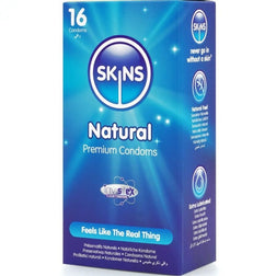 SKINS PACK DE 16 PRESERVATIFS NATURELS PREMIUM