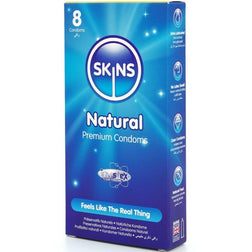 SKINS PRESERVATIFS NATURELS PREMIUM PACK 8