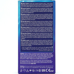 SKINS PRESERVATIFS NATURELS PREMIUM PACK 8