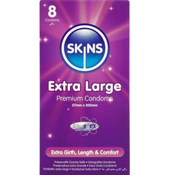 Préservatif de la marque Skins modèle Extra Large pour le plaisir intime.