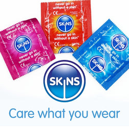 SKINS PACK DE 8 PRESERVATIFS PREMIUM ASSORTIS