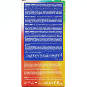 SKINS PACK DE 8 PRESERVATIFS PREMIUM MULTI SAVEURS
