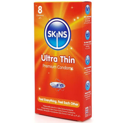 SKINS PACK DE 8 PRESERVATIFS ULTRA FINS PREMIUM