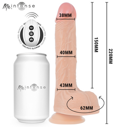 MR INTENSE BROSNAN REALISTIC MULTIFUNCTION WITH VIBRATION REMOTE UP DOWN 22 CM