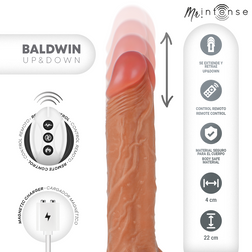 Baldwin Realistic Thrusting Vibrating Dildo 22 cm — product view