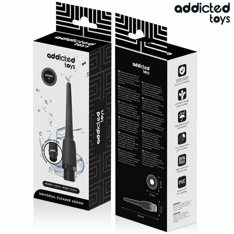 Canule douche anale adaptateur universel — emballage