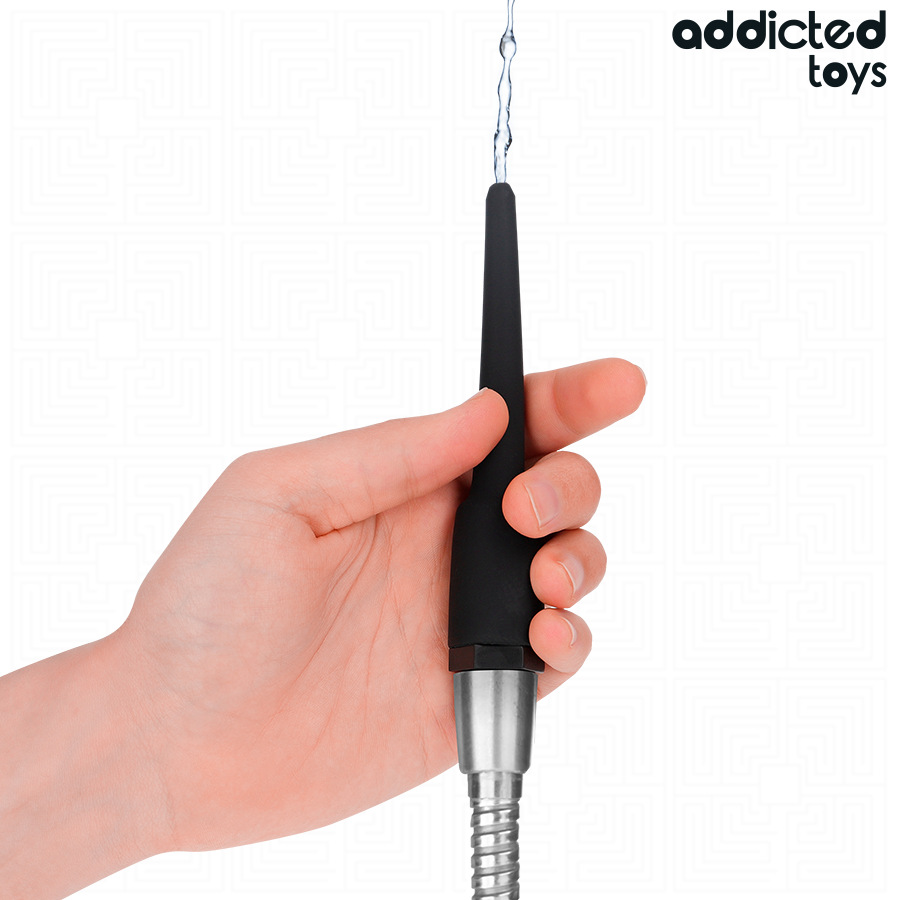 Canule douche anale adaptateur universel — vue de profil