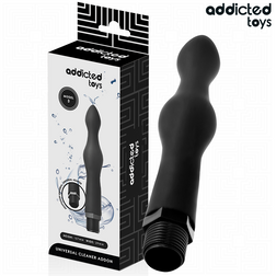Plug anal Canule douche anale 3 renflements 15,7 cm pour homme