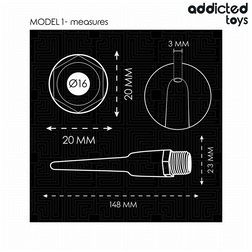 Canule douche anale adaptateur universel — Modèle 1