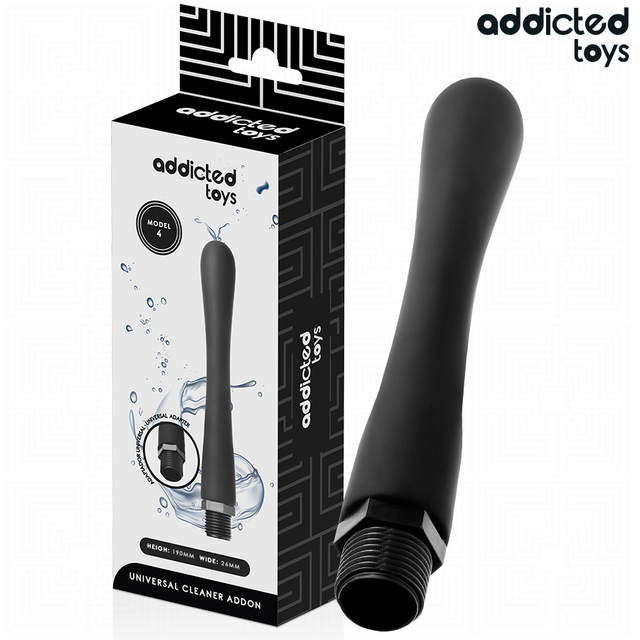 Canule douche anale longue 19 cm — Modèle 4 · Addicted Toys · Hygiène anale