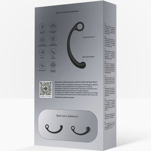 SNAIL VIBE BAGUETTE DE MASSAGE VIBRANTE AXI NOIRE