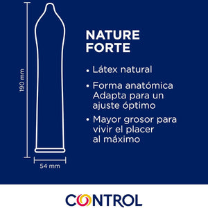 CONTROL PRESERVATIFS NATURE FORTE 144 UNITES