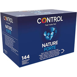 Préservatifs latex renforcés 144 unités méga pack — Nature Forte vu de face