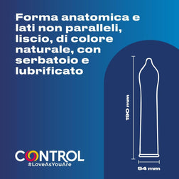 CONTROL PRESERVATIFS NATURE 144 UNITES