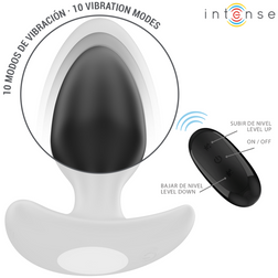 Schéma explicatif des boutons de la télécommande du plug vibrant
