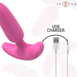 Recharge USB du plug vibrant prostatique en silicone