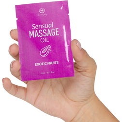 Huile de massage monodose fruits exotiques 10 ml