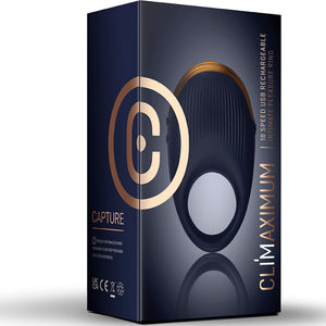 CLIMAXIMUM CAPTURE SENSORY ANNEAU VIBRATEUR POUR PENIS