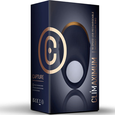 CLIMAXIMUM CAPTURE SENSORY ANNEAU VIBRATEUR POUR PENIS