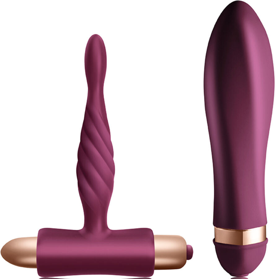 CLIMAXIMUM DARE KIT VIBRATEUR TWISTED PLUG ANAL DEBUTANT