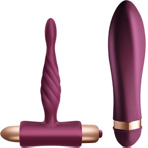 CLIMAXIMUM DARE KIT VIBRATEUR TWISTED PLUG ANAL DEBUTANT