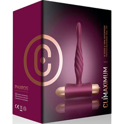 Plug anal vibrant fin et long débutant 12,3 cm — Pharos