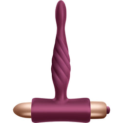 Plug anal vibrant fin Pharos 12,3 cm — vue de face