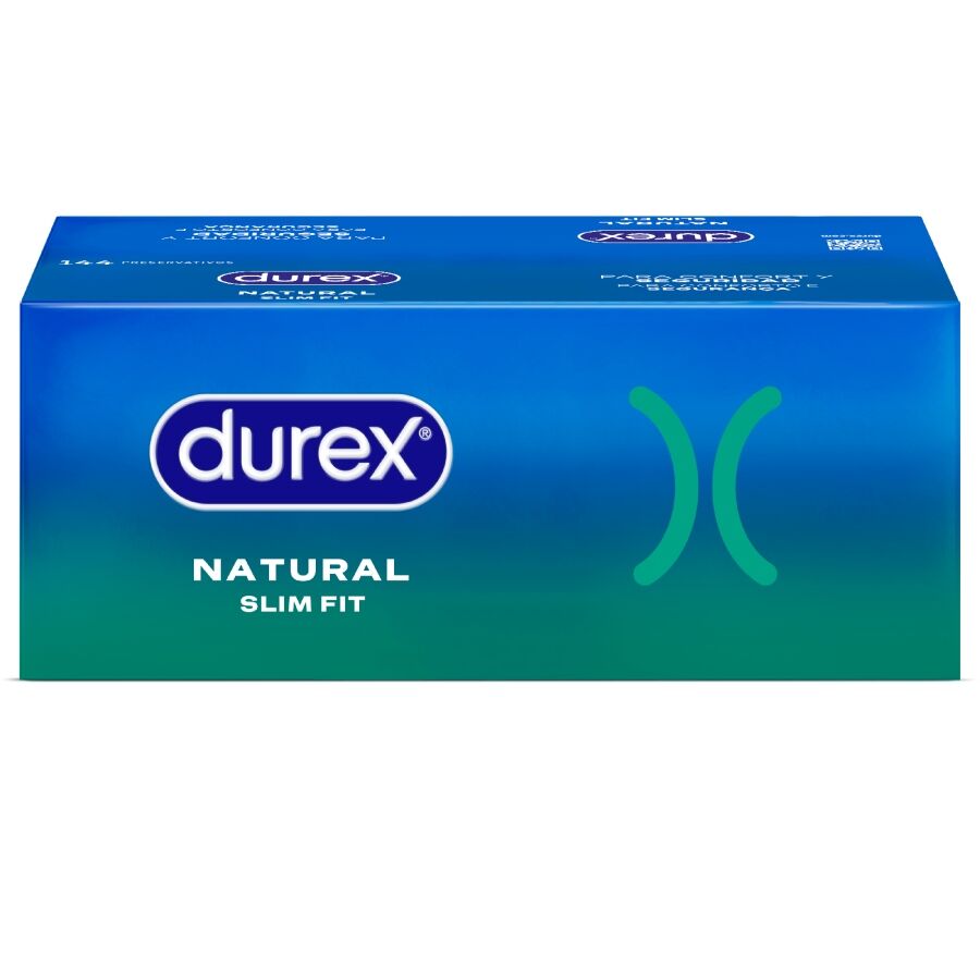 DUREX BASE NATUREL SLIM FIT 144 UNITES