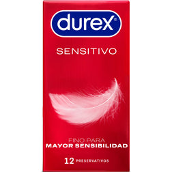 Durex Condoms Préservatifs fins latex Sensi-Fit 12 unités — Sensitive Soft en Latex vu de face