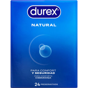 DUREX PRESERVATIFS NATURELS 24 UNITES