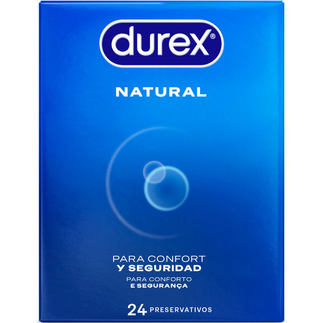 DUREX PRESERVATIFS NATURELS 24 UNITES