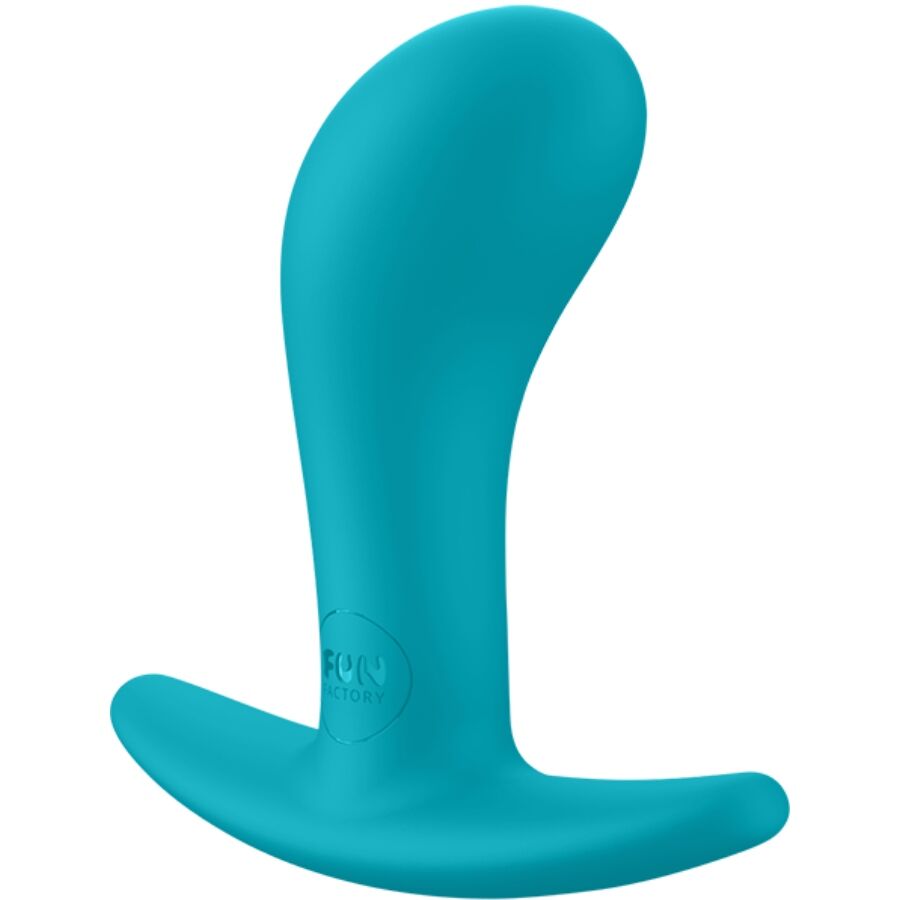 Plug anal Fun Factory courbé silicone — Bottie S vu de face pour un plaisir sensuel ou intense