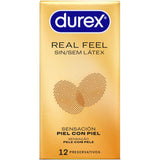 DUREX PRESERVATIFS REAL FEEL SANS LATEX 12 UNITES