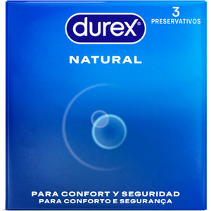 DUREX PRESERVATIFS NATURELS 3 UNITES