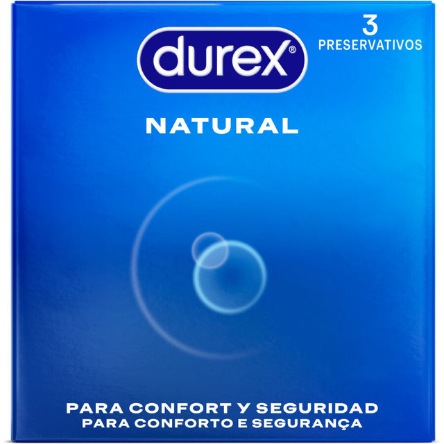 DUREX PRESERVATIFS NATURELS 3 UNITES
