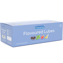 Boîte 144 lubrifiants aromatisés monodoses 5 ml — Flavoured Lubes