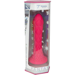 Gode fantaisie fuchsia relief écailles 18,5 cm — Dreamy