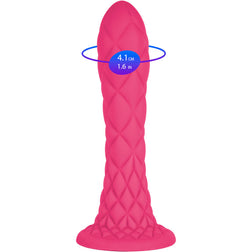 Gode fantaisie fuchsia relief écailles 18,5 cm — Dreamy