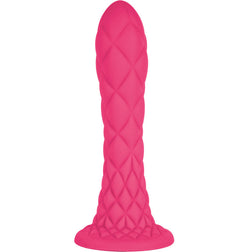 Gode fantaisie fuchsia relief écailles 18,5 cm — Dreamy