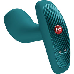 Plug vibrant prostate silicone 10 cm — Bootie Vibe vert