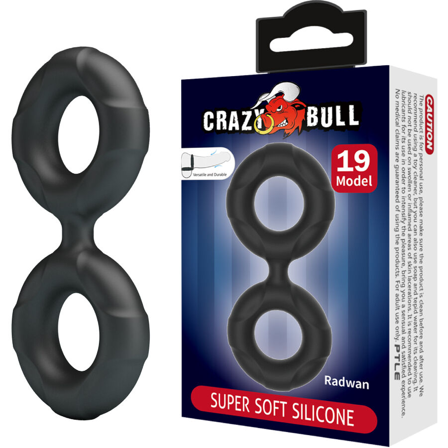 CRAZY BULL RADWAN DOUBLE BAGUE EN SILICONE MODELE 19