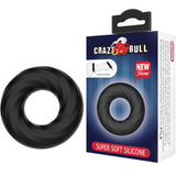 Cockring silicone ultra-souple texture spirale · Crazy Bull · Cockrings silicone