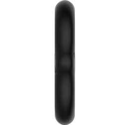 Cockring silicone double forme infinity pour verge et testicules — vue détaillée