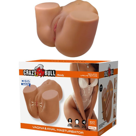 Realistic Vibrating Masturbator with Sound 11 kg — Wendy