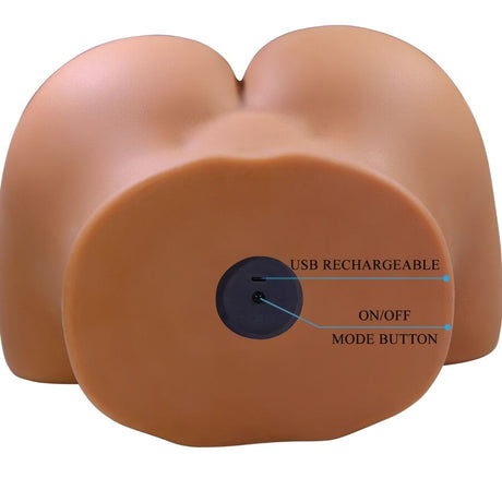 Realistic Vibrating Masturbator with Sound 11 kg — Wendy
