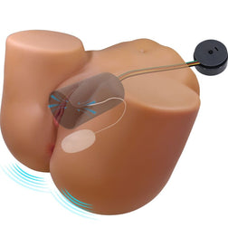 Realistic Vibrating Masturbator with Sound 11 kg — Wendy