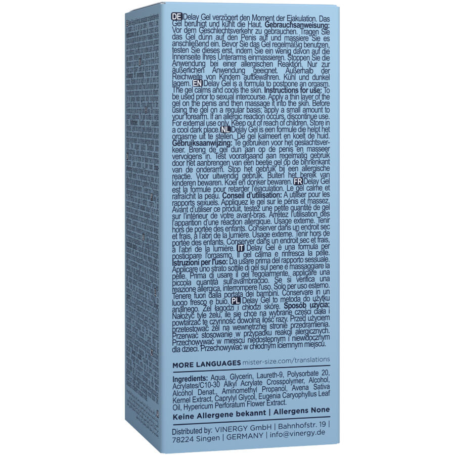 MISTER SIZE GEL RETARDATEUR 50 ML