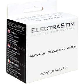 ELECTRASTIM LINGETTES NETTOYANTES A L ALCOOL 10 UNITES